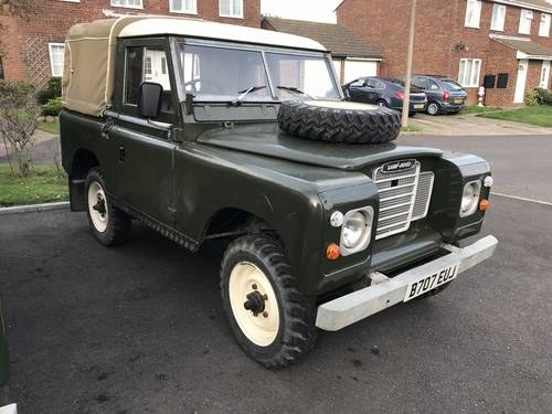 Land rover series 3 1984 b reg petrol overdrive For Sale