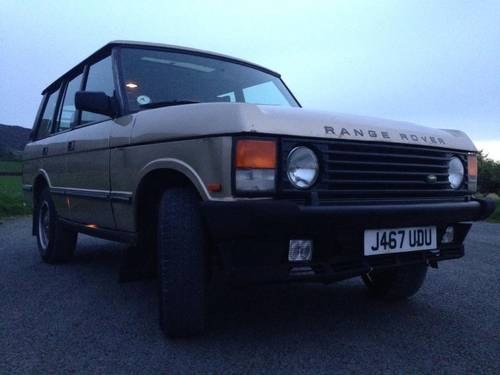 1992 Ex Factory Range Rover 200TDi Test Vehicle For Sale