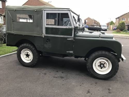 Land rover series 1 1957 ex military For Sale