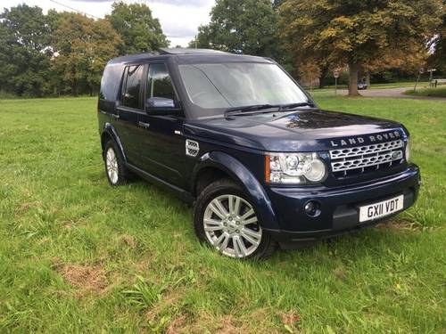 2011 Land Rover Discovery 4 3.0 TDV6 HSE 5dr  In vendita