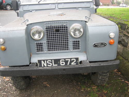 Land rover 1962 s.w.b.2a. SOLD