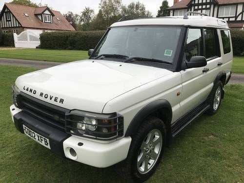 very nice 2002 Discovery 2 TD5 ES 7 seater manual+97000m VERKAUFT