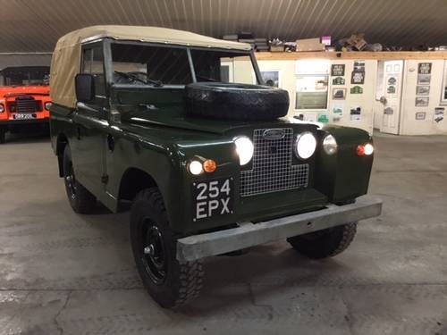 1962 Land Rover® Series 2a *Ragtop*(EPX)  SOLD