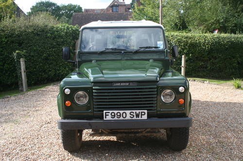 1988 LAND ROVER V8 90 CSW SOLD
