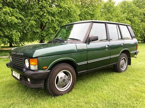 1993 Range Rover Classic 3.9 Efi For Sale by Auction