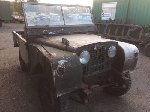1951 Land Rover Series1 80 inch 1.6 Litre Petrol For Sale