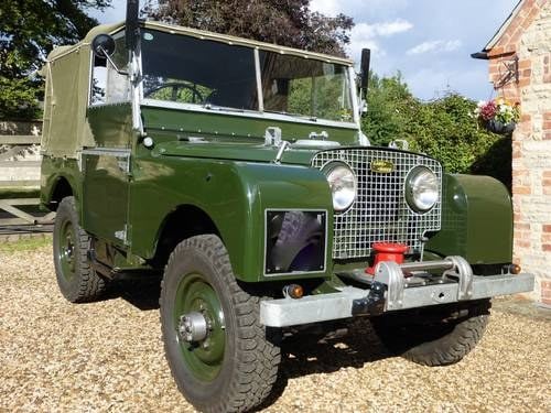 1951 Land Rover 80" Series 1 SOLD