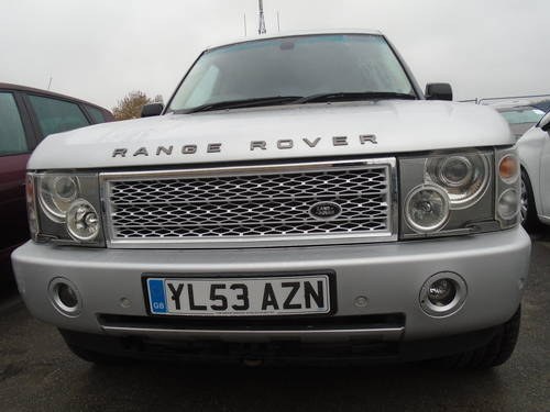 2003 RANGE ROVER DIESEL AUTO 128,000 MILES WITH A TOW BAR MOTED In vendita