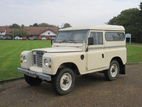 1979 Land Rover 88" Series III 2.5 TDi At ACA 4th November  For Sale