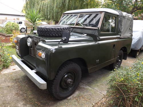 1961 Land Rover Series 2 SWB Diesel - Tax exempt  SOLD