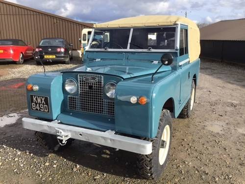 1966 Land Rover® Series 2a *Tax Exempt Ragtop* (KWX) RESERVED SOLD