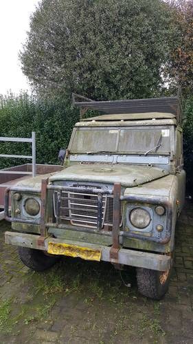 1973 Land Rover 109 Series 3 Stationwagon project car In vendita