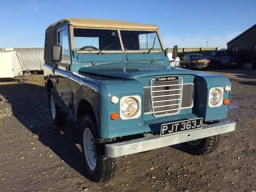1971 Land Rover® Series 3 *Galv Chassis and Tax Exempt* (PJT) SOLD