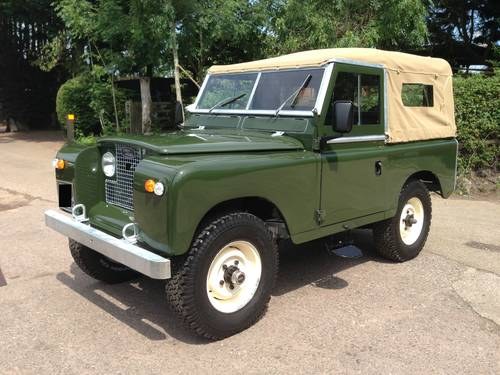 1968 Restored Series 2a galvanised chassis + more SOLD