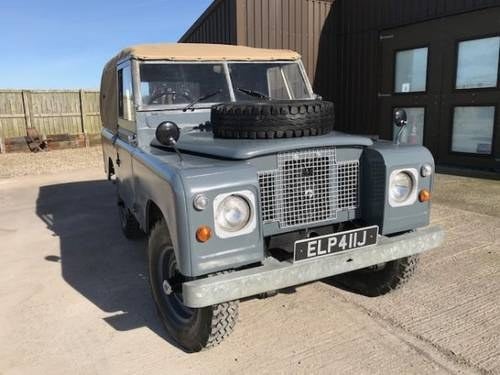 1970 Land Rover® Series 2a *Tax Exempt Ragtop* (ELP) SOLD