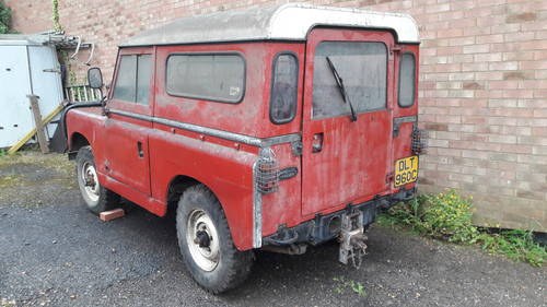 1965 landrover series 2a diesel barn find ex AA? For Sale