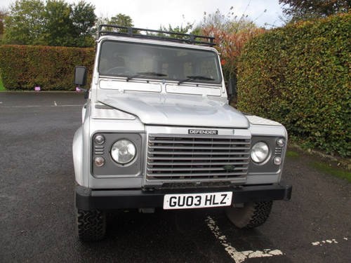 2003  land Rover defender 90 6 seater For Sale