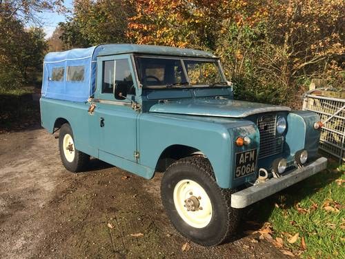 1963 Land Rover Series 2A - Full Galv Chassis For Sale