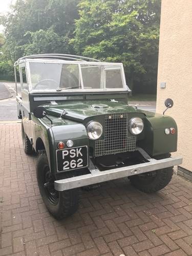 1957 Land Rover Series 1 88" £18,000 - £22,000 For Sale by Auction