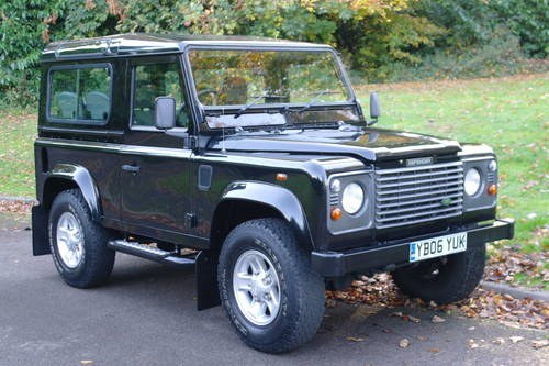 2006 Land Rover Defender 90 Td5 CSW.. Lady Owned.. FSH.. 7 Seats. VENDUTO