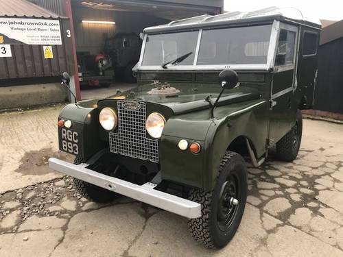 1956 Land Rover Series 1 86 SOLD