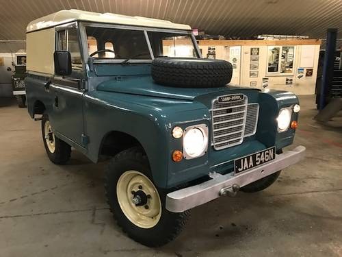 1975 Land Rover® Series 3 *Tax Exempt* (JAA) RESERVED SOLD