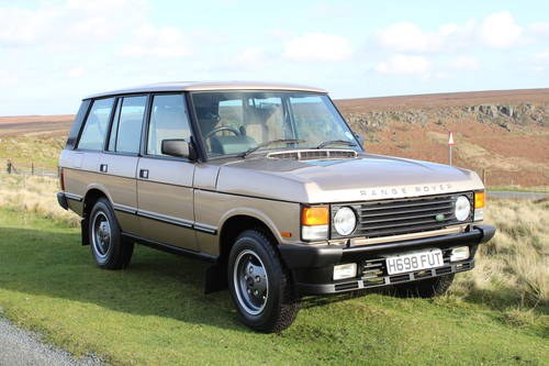 1991 Range Rover Vogue EFi  SOLD MORE WANTED In vendita all'asta