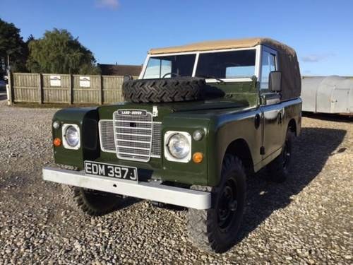 1971 Land Rover® Series 3 *Tax Exempt Ragtop* (EDM)  SOLD