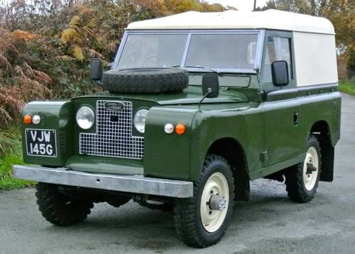 1968 Land Rover Series II Swb / 88 Petrol In vendita