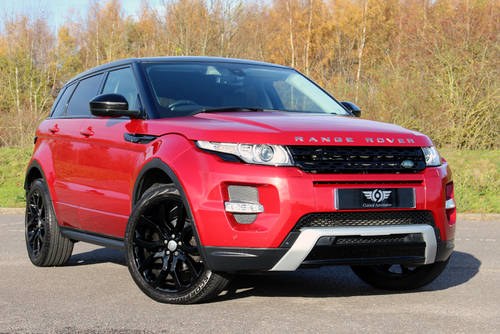 2014 Range Rover Evoque SD4 Dynamic Lux Auto+Rear Entertainment VERKAUFT