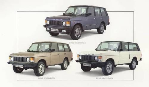 Range Rover Classic Vogue EFI 1985 (1 of the 1st) For Sale