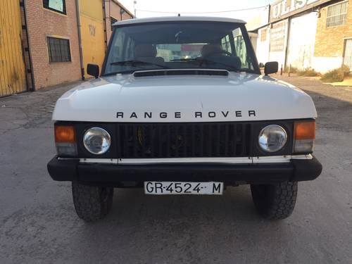 Range Rover classic 2,4 TD 1986 2 doors LHD For Sale