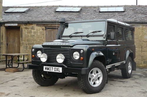 2007 DEFENDER 110 COUNTY STATION WAGON SOLD