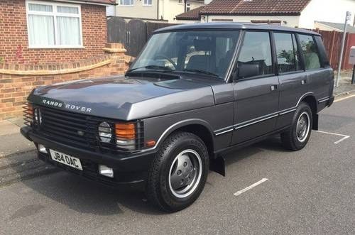 1991 Range Rover Vogue SE with only 69,000 miles In vendita all'asta