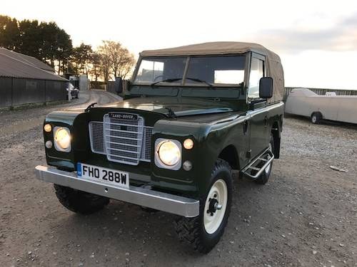 1980 Land Rover® Series 3 *Refurbished 200TDI* (FHO) SOLD