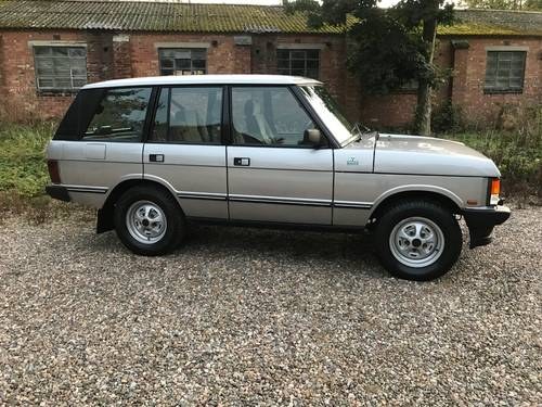 1991 Range Rover 3.9 "Vogue" 1 family from new For Sale