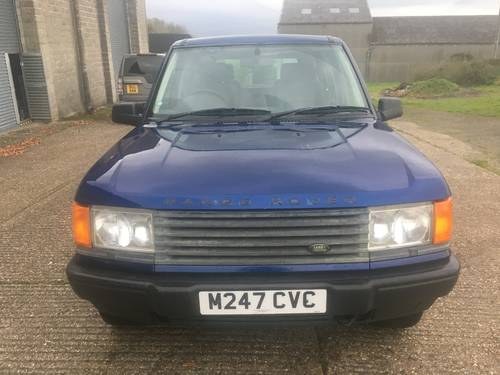 1994 Range Rover P38a Pre Production M247 CVC Chassis 130! 4.0 V8 For Sale