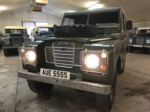 1978 Land Rover® Series 3 *Ex-Military Soft Top* (AUE) SOLD