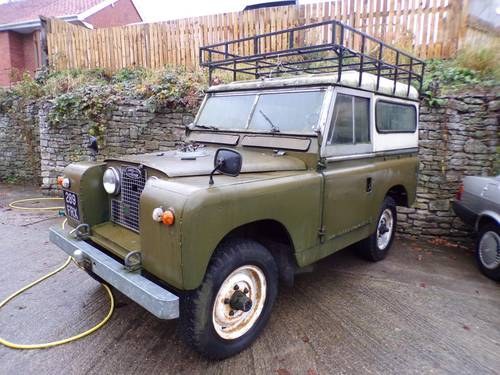**DECEMBER AUCTION** 1963 Land Rover Series II For Sale by Auction