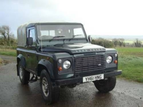 2011 Land rover 2.4 tdci county truckcab SOLD