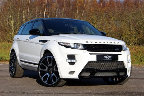 2014 Range Rover Evoque SD4 OVERFINCH Auto 4x4 Low Mileage+FSH VERKAUFT