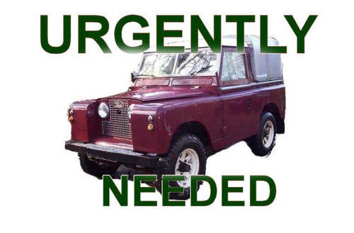 Urgently Wanted, Urgently Wanted Landrover Series