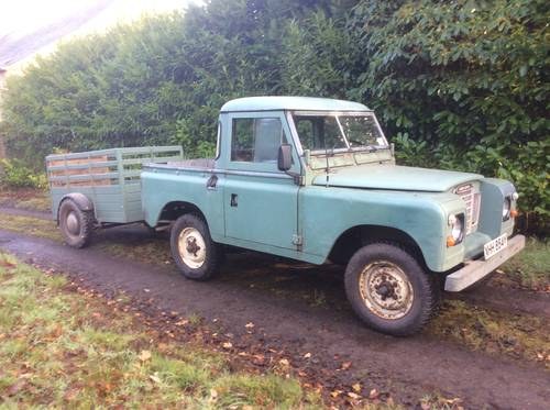 1983 Land Rover Series 3 unusual history RHD LHD SOLD