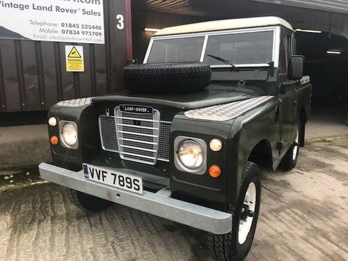 1977 Land Rover® Series 3 *High Spec Truck Cab* (VVF) SOLD