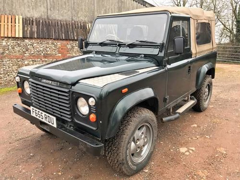 1988 Defender 90V8 3.9 petrol/ LPG automatic soft top!