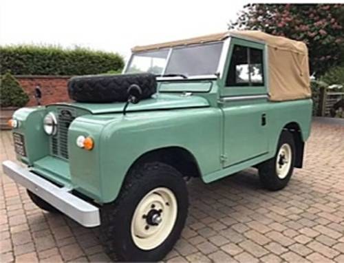 1960 Land Rover Series 2 SWB Soft Top For Sale