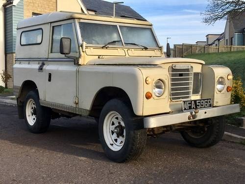 1976 Land Rover Series 3 Fairey Overdrive and Tax Exemp In vendita