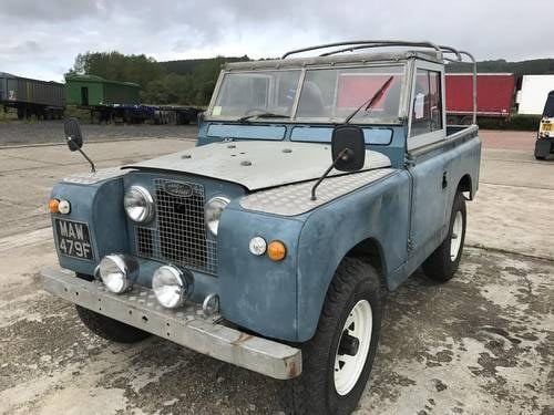 1968 Land Rover Series 2a, Soft top, Galvanised chassis/bulkhead SOLD