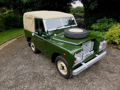 SUPERB LAND ROVER SERIES 1983 2.25 PETROL SOLD