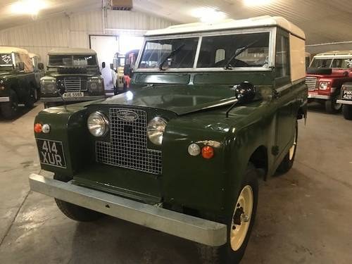 1958 Land Rover Series 2 *Historically important* (XUR) RESERVED SOLD